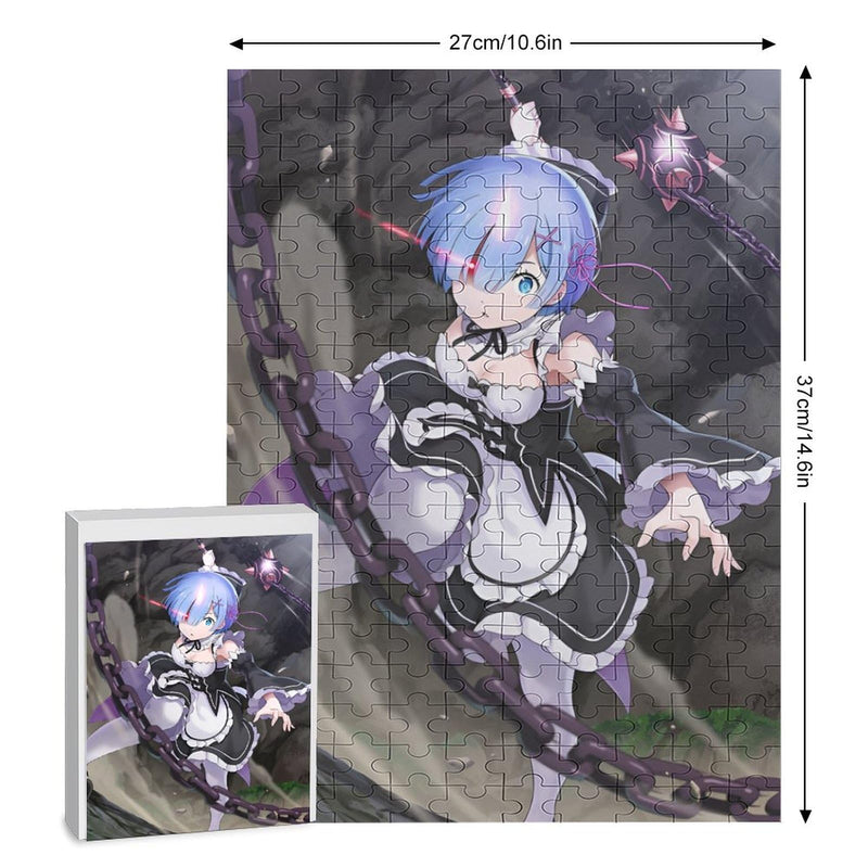 Re Zero Rem Emilia Puzzle Recreational Anime Goods Popular Toy First Choice Wooden Manga Wall Decor Gift Adult Unisex Enthusiast Birthday Gift (3