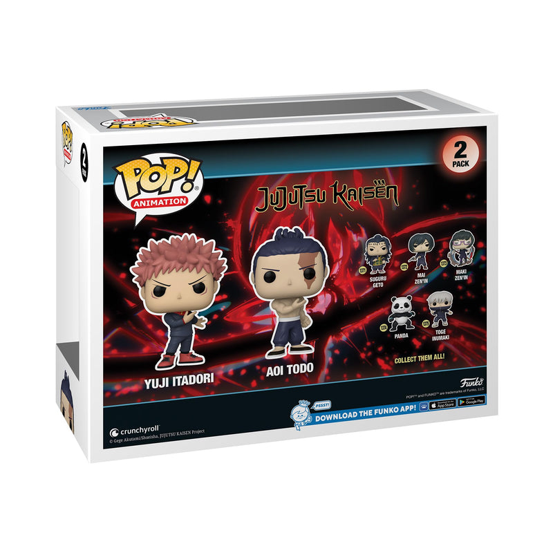 FUNKO POP! ANIMATION: Jujutsu KaisenYuji Itadori and Aoi Todo Two-Pack＜Jujutsu Kaisen＞