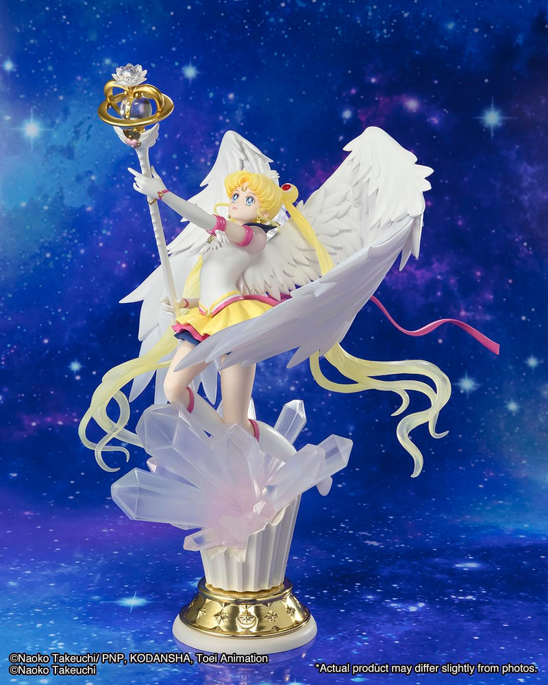 TAMASHII NATIONS Sailor Moon Cosmos Eternal Sailor Moon Light and the Call of Light Summon Darkness Bandai Spirits Figuarts ZERO Schuette Figure