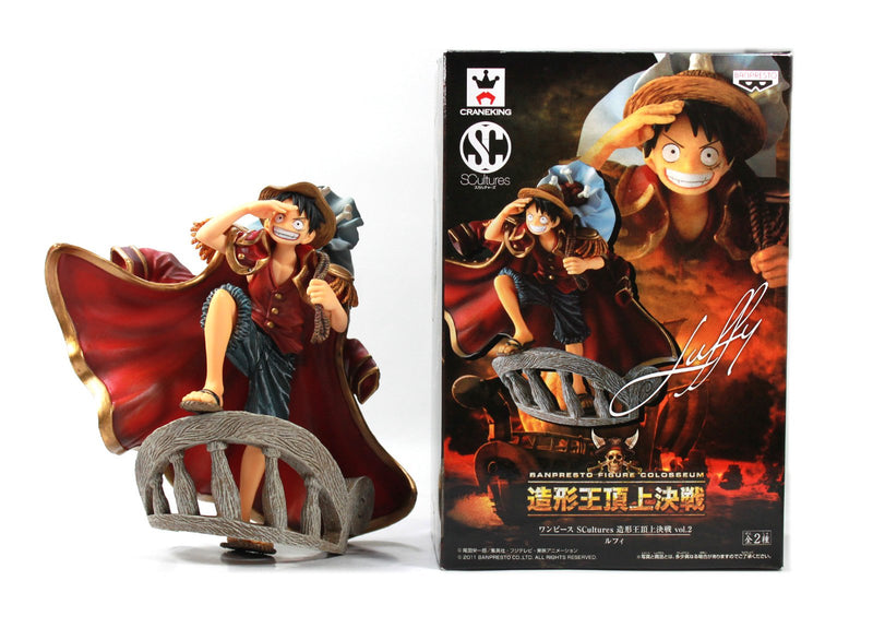 ONE PIECE SCultures Zoukeiou Summit Battle vol.2 Monkey D. Luffy Single Item Banpresto Prize