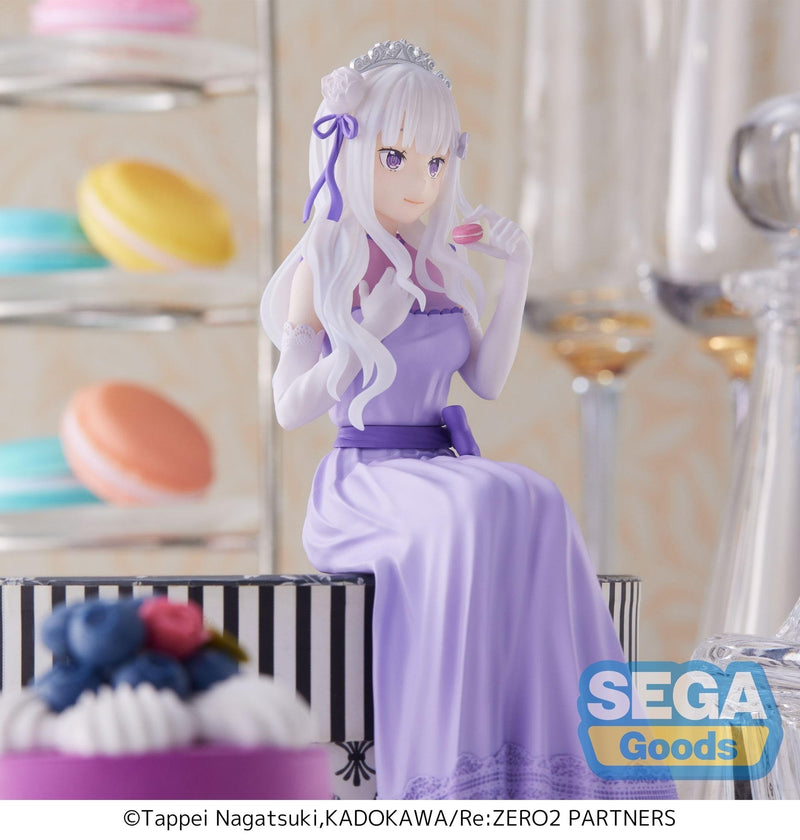 Re:ZERO -Starting Life in Another World- Lost in Memories Premium Chokonose Figure Emilia Dress Up Party