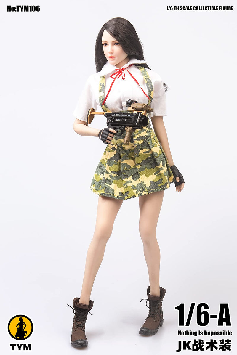 [TOYBARJAPAN] 1/6 figure accessories/TYM106 JK beautiful sexy female sailor combat uniform and shoes set (body, head and weapon not included)