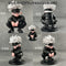 LEBINDY] Jujutsu Kaisen Product Jujutsu Kaisen Set Completed Figure, Keychain Anime Pendant Jujutsu Kaisen Keychain Moe Cute Car Keychain Anime Bag Mobile Keychain Car Decoration Product, Jujutsu Kaisen 3D Gradient Paper Seal Yujin Kojo