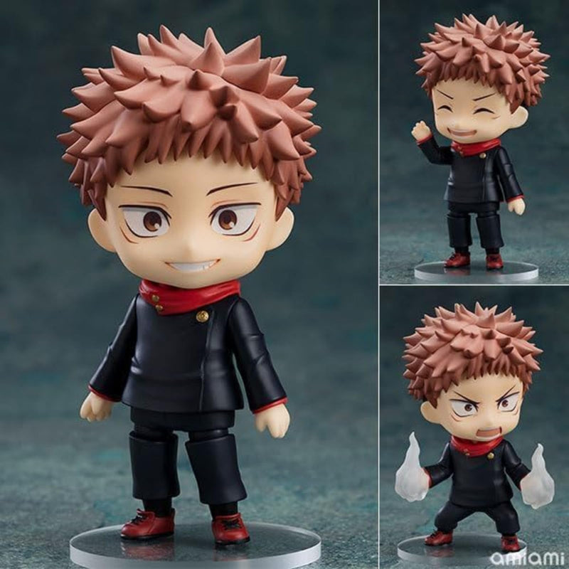 Nendoroid Jujutsu Kaisen Kojo Yuujin Fushiguro Megumi Double Sided Sukuna Gojo Satoru Action Figure Anime Q Version Figure PVC Statue Collection Model Ornament Gift 3.9 Inch Peripheral Goods Anime Goods Double Sided Sukuna