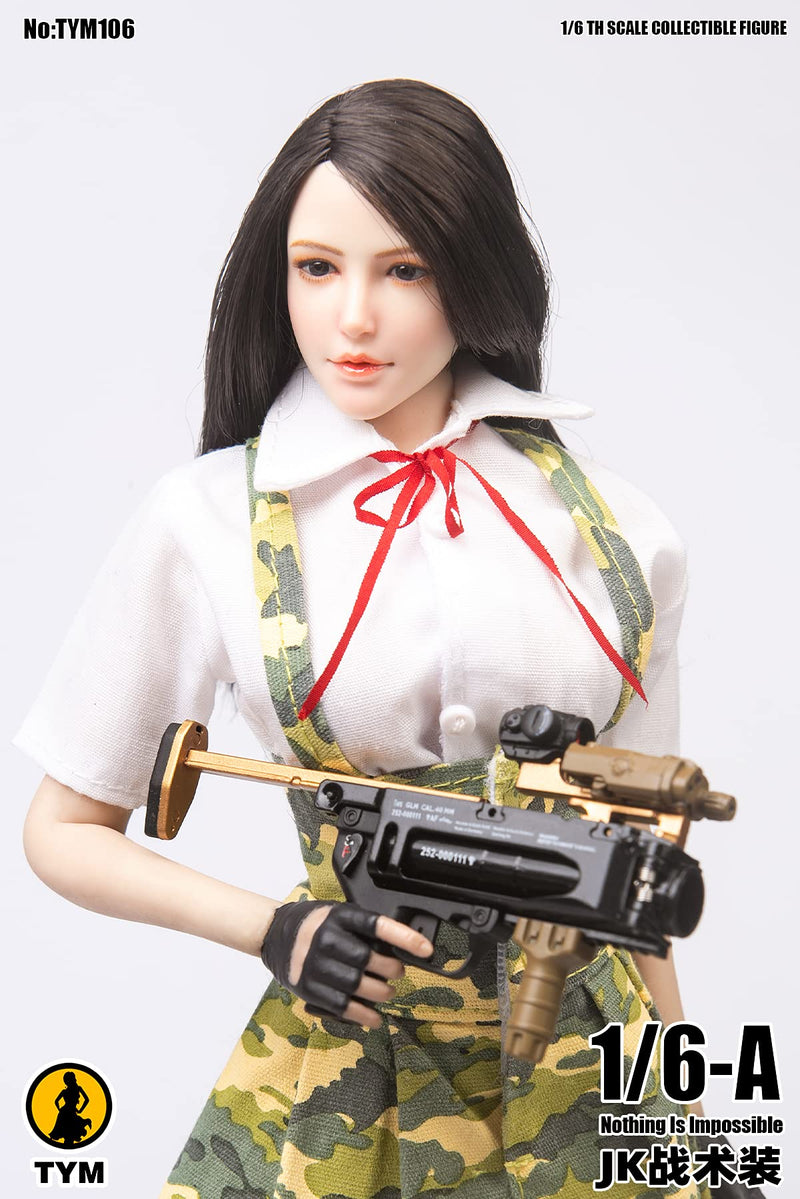 [TOYBARJAPAN] 1/6 figure accessories/TYM106 JK beautiful sexy female sailor combat uniform and shoes set (body, head and weapon not included)