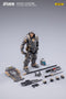 HiPlay JoyToy 1/18 SF Battle Star Series Star Federation First Corps Warrior Movable Figure SetSteel Black Sickle