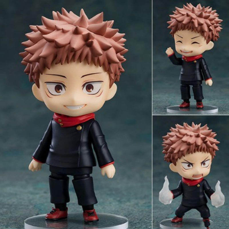 BoayDar figma Rukappu Nendoroid Jujutsu Kaisen Figure Q version Yuji Kojo Gojo Satoru Fukuro Kei Ryohei Shukuuna Kugisaki Nobara Figure Goods Movable and changeable face 10cm Model Statue Yuhito Kojo