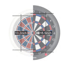 [GRAN] GRAN BOARD 132 White (blue/red) * Dart board for hard darts standard soft dts (communication battle Bluetooth Grand Board Soft Dart Dart Direction Practice)