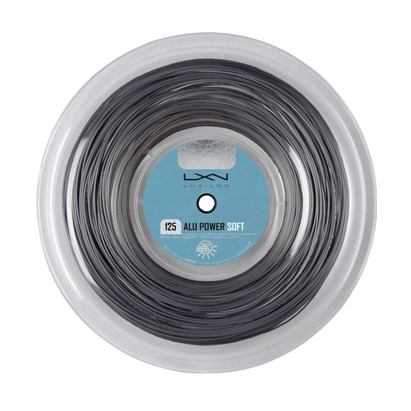 Luxilon (Luxilon) Tennis String Gat ALU POWER 125 (Alpower Soft 125) 200m Reel Silver WRZ990102