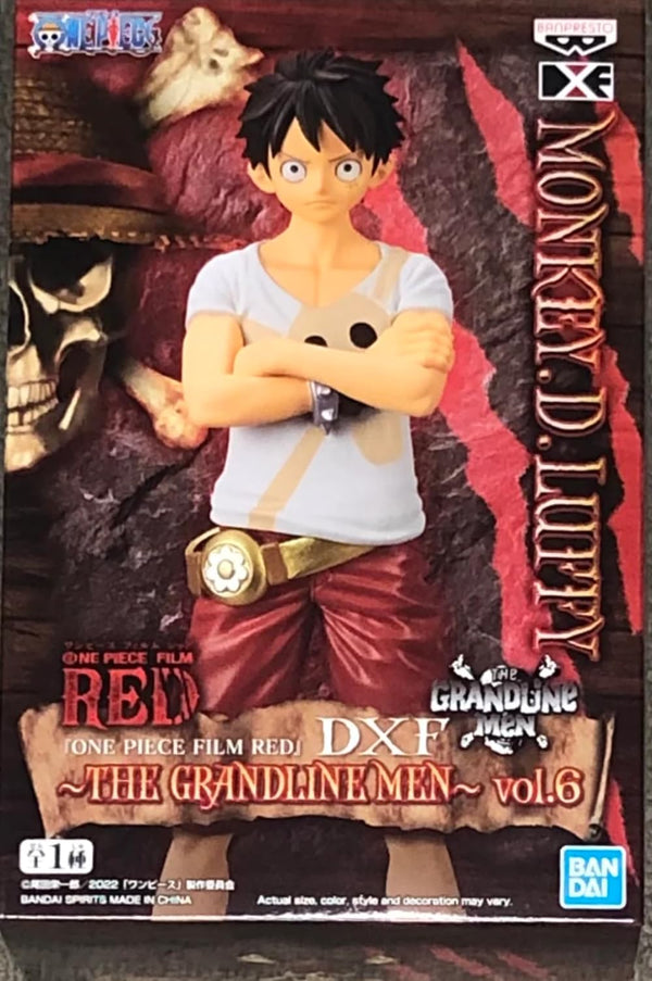 BanPresto One Piece Film: Red DXF Grand Linemen Vol.6 Monkey D. Luffy Statue