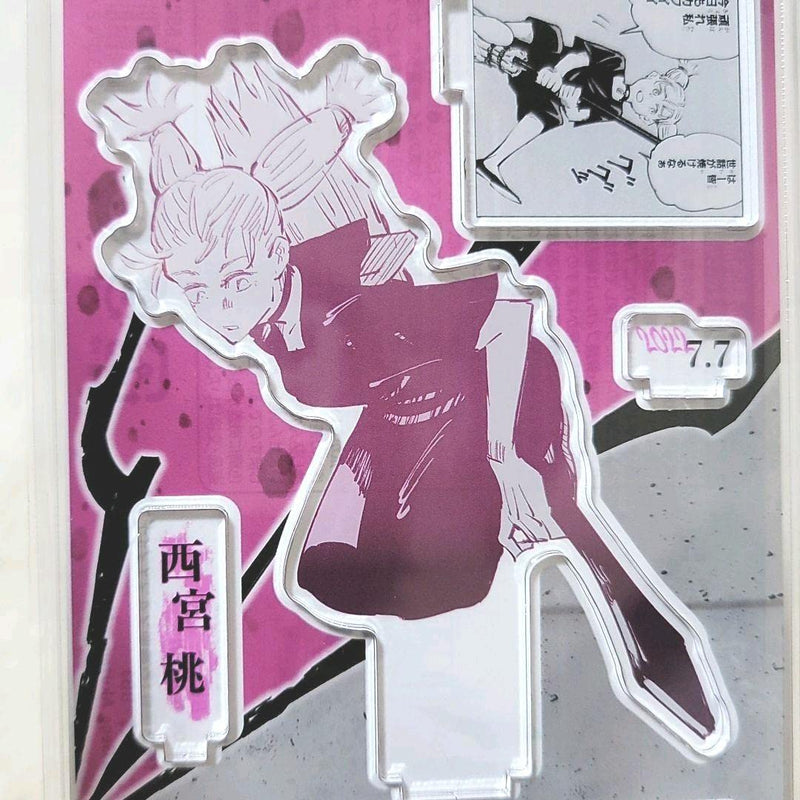 Jujutsu Kaisen Momo Nishinomiya Famous Scene Diorama Figure Acrylic Stand 2022 Birthday Limited Goods