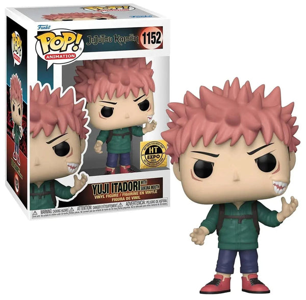 Funko Jujutsu Kaisen Pop Yuuji with Schooner Vinyl Figure 2022 HT Expo Limited 64979