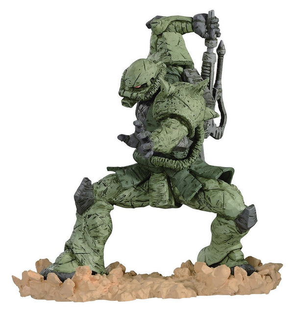 Mobile Suit Gundam Gohan MS-06 Zaku Gundam Stands on Earth Regular Color Ver. Banpresto Prize