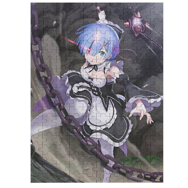 Re Zero Rem Emilia Puzzle Recreational Anime Goods Popular Toy First Choice Wooden Manga Wall Decor Gift Adult Unisex Enthusiast Birthday Gift (3