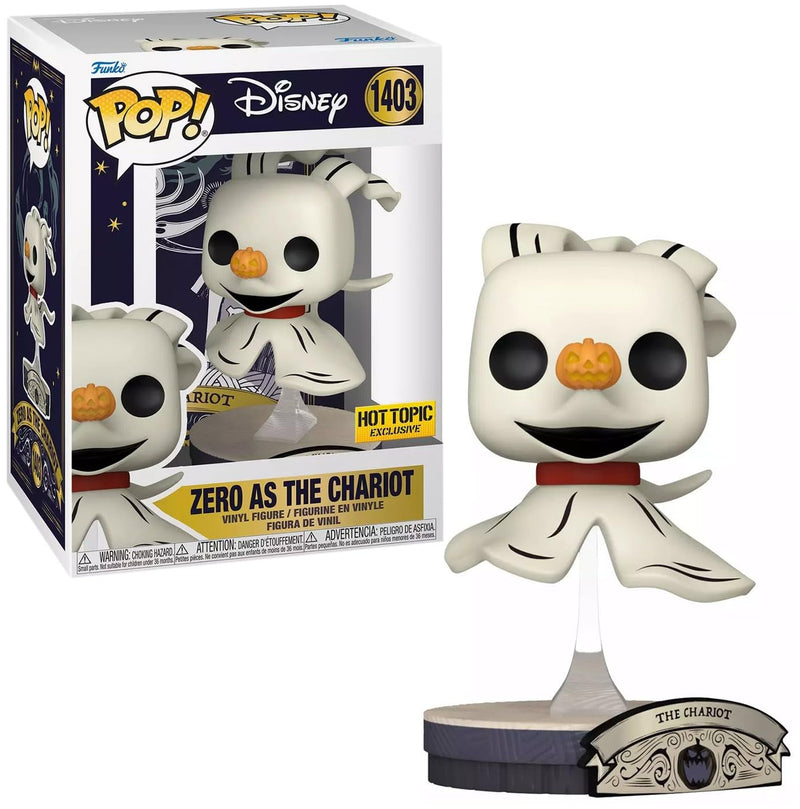 Disney Nightmare Before Christmas Jack Zero Figure Funko POP! Disney [Hot Topic Exclusive]