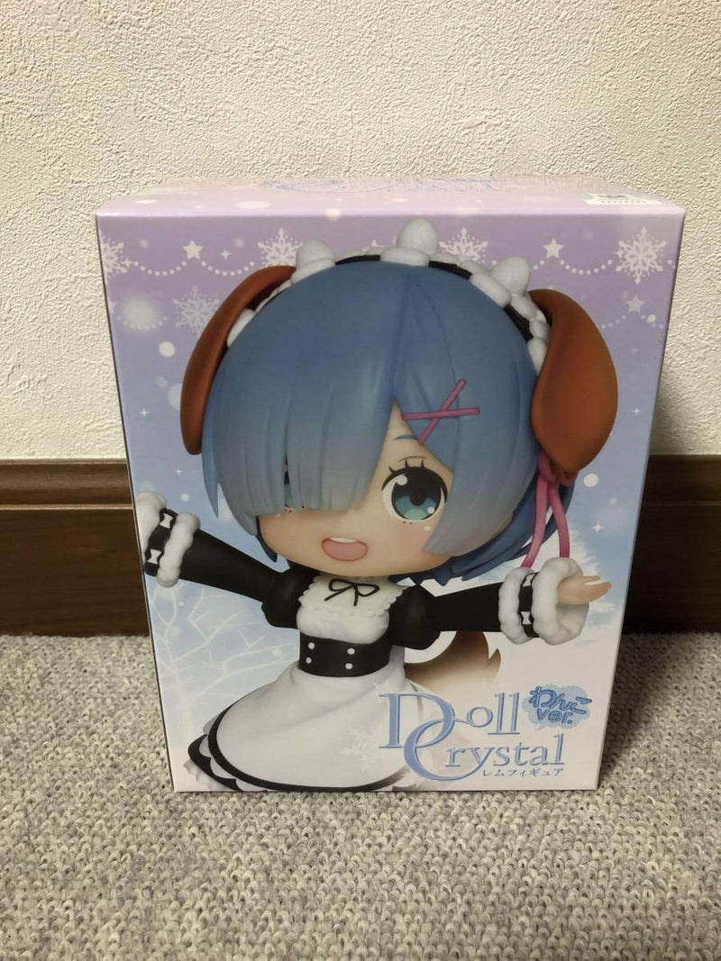 Re:ZERO -Starting Life in Another World- Doll Crystal Rem Figure Dog Ver. Re:ZERO All 1 Type