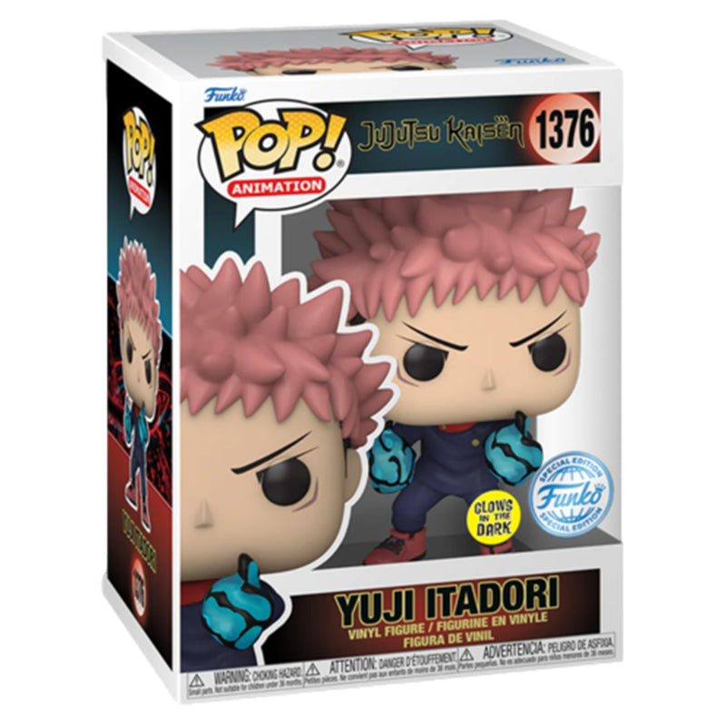 Funko POP Jujutsu Kaisen Yujin Kojo Divergent Fist GITD Figure AAA Anime Limited