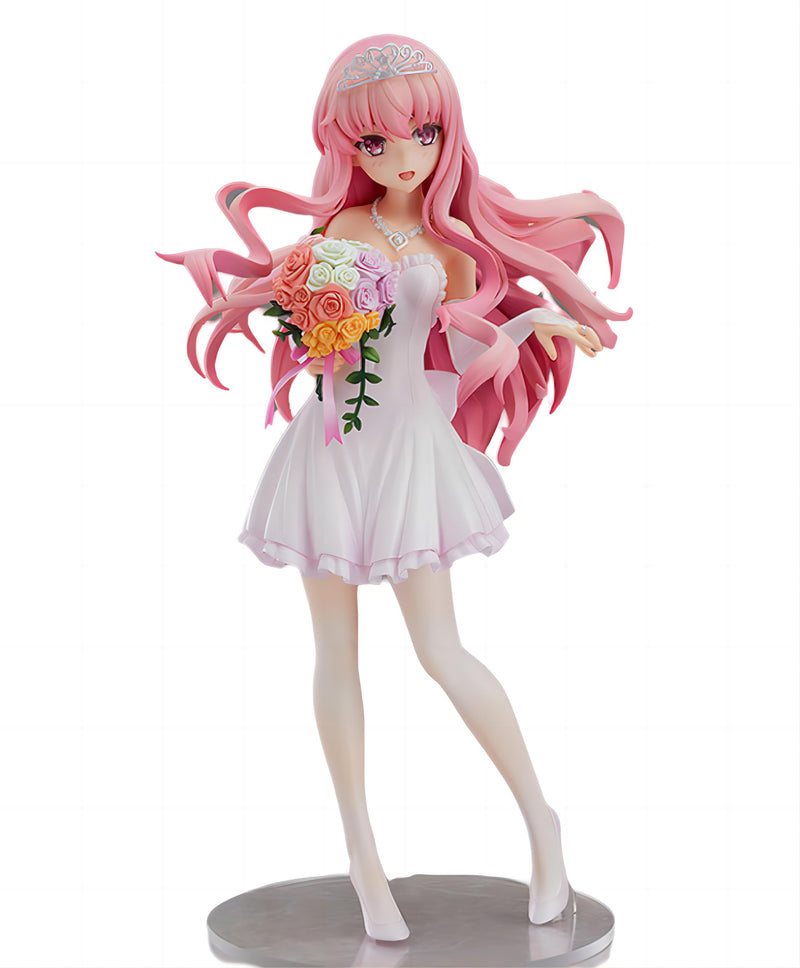 The Familiar of Zero Louise Wedding Dress Detachable 1/8 Scale Total Height Approx. 22cm Made of ABS&PVC Pre-Painted Character Model Plastic Mode