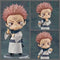 Nendoroid Jujutsu Kaisen Kojou Yuhito Fushiguro Megumi Double-faced Sukuna Gojo Satoru Action Figure Anime Q Version Figure PVC Statue Collection Model Ornament Gift 3.9 Inch Peripheral Goods Anime Goods Korajou Yuhito