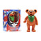 SUPER7 Reaction Figure - Grateful Dead - Wave 2 Boxed - Dancing Bear Ashbury Orange, 3.75-Inch (RE-GDEDW02-DBI-03)