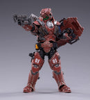 HiPlay JoyToy 1/18 SF Battle Star Series Star Federation First Corps Warrior Movable Figure SetSteel Red Blade