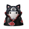 MEGA CAT PROJECT NARUTO Nyaruto who is also big! REBOOT Itachi Uchiha approx. 100mm PVC painted finished figure