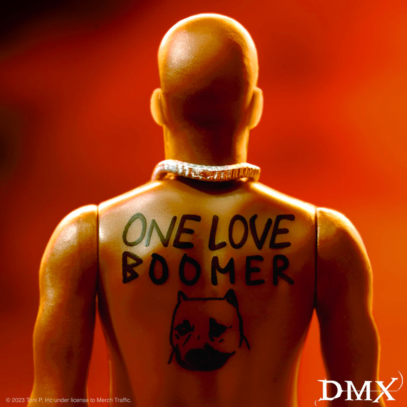 Super7 DMX Reaction Figure Wave 01 - DMX (It's Dark and Hell is Hot) Action Figure, 3.75 inch Scale, RE-DMXRW01-DRK-01