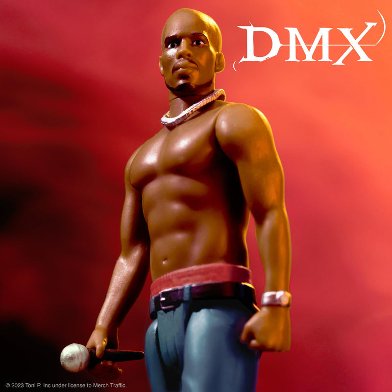 Super7 DMX Reaction Figure Wave 01 - DMX (It's Dark and Hell is Hot) Action Figure, 3.75 inch Scale, RE-DMXRW01-DRK-01