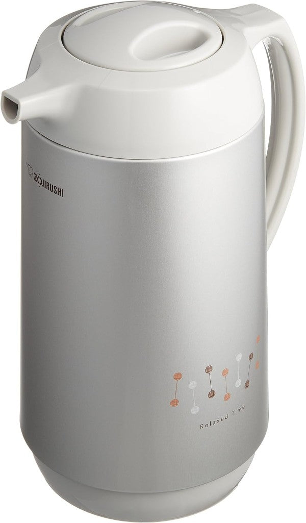 ZOJIRUSHI Thermos Heat Insulating Tabletop Pot 1000ml Metallic Gray AG-KD10-HM