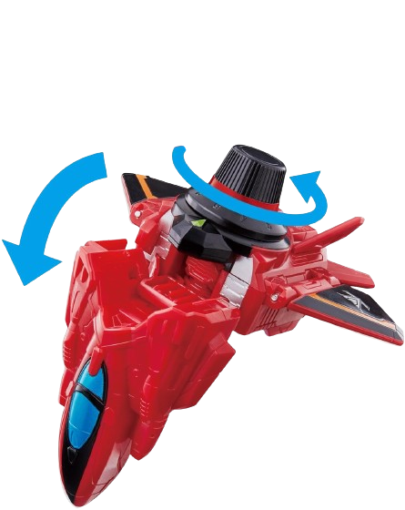 Kaitou Sentai Lupinranger VS Patranger Double Gun DX VS Changer Lupine Red Set