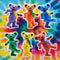 SUPER7 Reaction Figure - Grateful Dead - Wave 2 Boxed - Dancing Bear Ashbury Orange, 3.75-Inch (RE-GDEDW02-DBI-03)