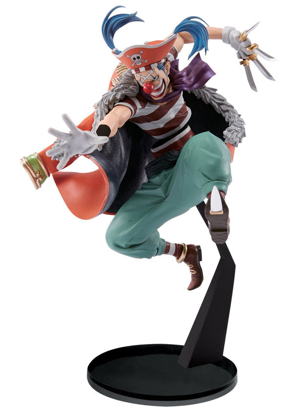 One Piece SCultures BIG Zokei-Oh Summit Battle 4 vol.4 (Buggy) Approx. 17cm Figure with pedestal