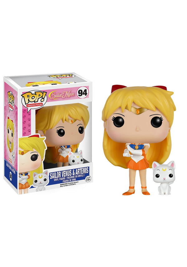 [FUNKO Figure] Funko Pop! Animation: Sailor Moon - Venus With Artemis <Sailor Moon>