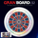 [GRAN] GRAN BOARD 132 White (blue/red) * Dart board for hard darts standard soft dts (communication battle Bluetooth Grand Board Soft Dart Dart Direction Practice)