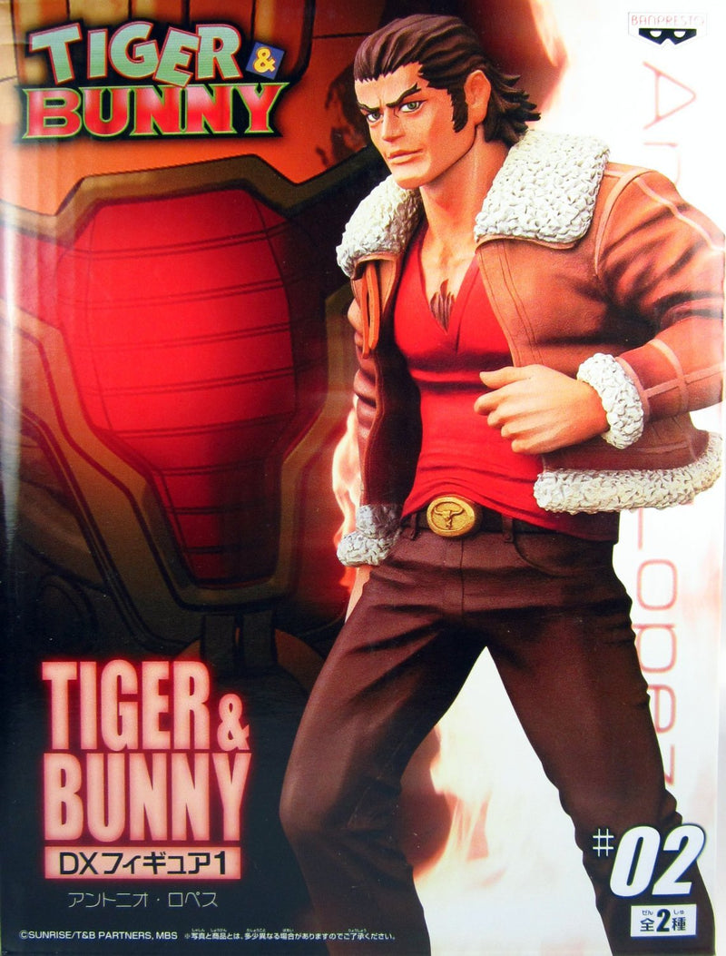 TIGER & BUNNY DX Figure 1 Antonio Lopez Single Item Banpresto Prize