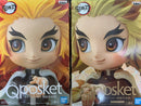 Demon Slayer: Kimetsu no Yaiba Q Posket Rengoku Anjuro Normal Sepia Color Set of 2