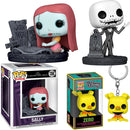 Funko Gravestone Jack & Sally The Nightmare Before Christmas Figure Pop! Skellington Zero Blacklight Ghost Dog 3 Piece Set