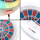 [GRAN] GRAN BOARD 132 White (blue/red) * Dart board for hard darts standard soft dts (communication battle Bluetooth Grand Board Soft Dart Dart Direction Practice)