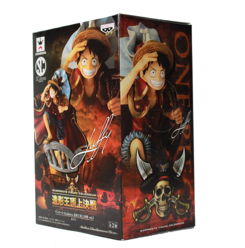 ONE PIECE SCultures Zoukeiou Summit Battle vol.2 Monkey D. Luffy Single Item Banpresto Prize