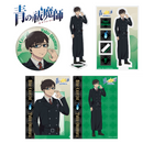 "Blue Exorcist" Yukio Okumura 3-piece set (acrylic stand, can badge, A4 clear  (New, from Japan)