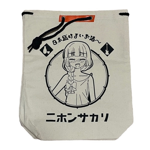 Bocchi the Rock! x NIHONSAKARI x ONKYO collaboration: Kikuri original drawstring bag