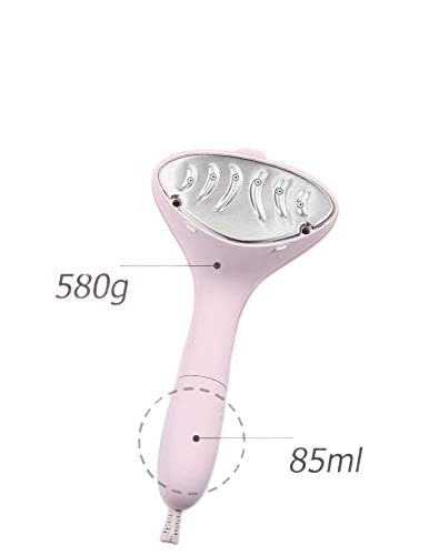 Clothes Steamer Iron Disinfecting, Deodorizing, Ultra Light IST-RD (Cherry Pink)