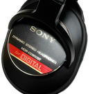 SONY wired closed studio monitor headphones black MDR-CD900ST