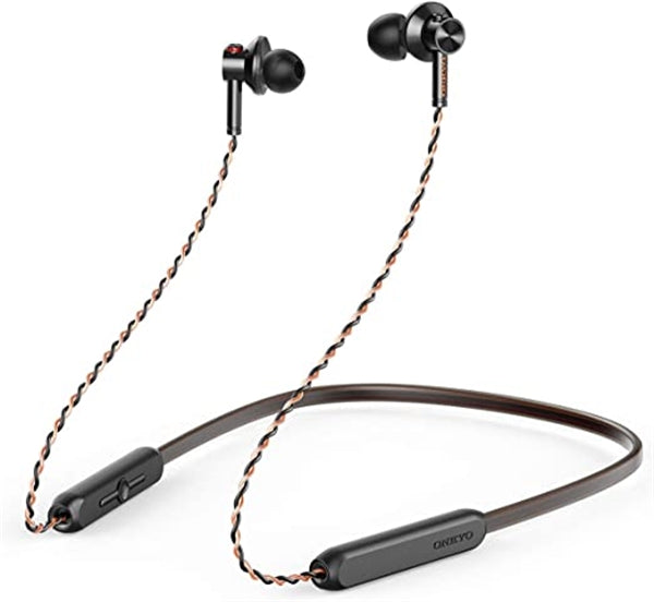 ONKYO E720BT (BK) Wireless Earphones with Neckband and Built-in Microphone E720BTBK