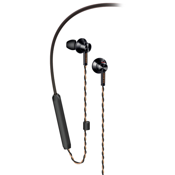 ONKYO E720BT (BK) Wireless Earphones with Neckband and Built-in Microphone E720BTBK