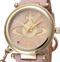 [Vivienne Westwood] Watch Orb Silver Pink Leather Quartz VV006PKPK Paralle Pink