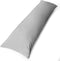 Baibu Pillow Cover, Compatible with 160 x 50cm, Cover Only, Gray, Side Zipper