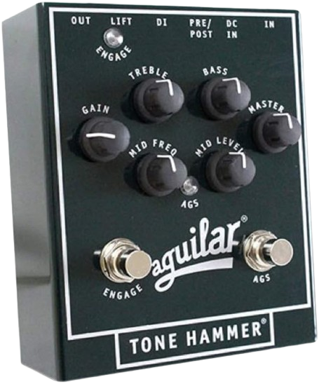 AGUILAR agular stomp box type bass preamp/direct box TONE HAMMER