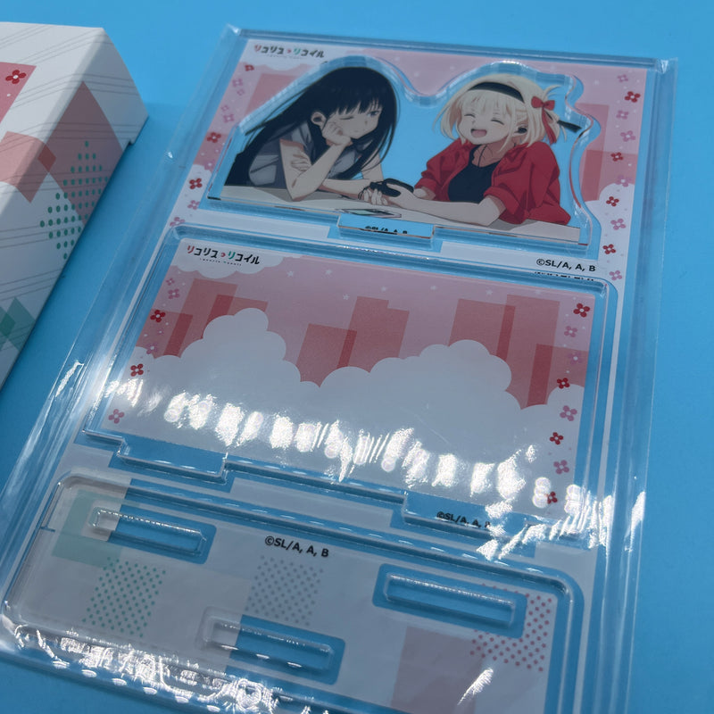 Lycoris Recoil 2-Piece Set (Acrylic Stand & Wireless Charger)