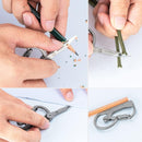 RovyVon U4 Titanium Alloy Multi-Tool Keychain Multifunctional for Outdoor Use